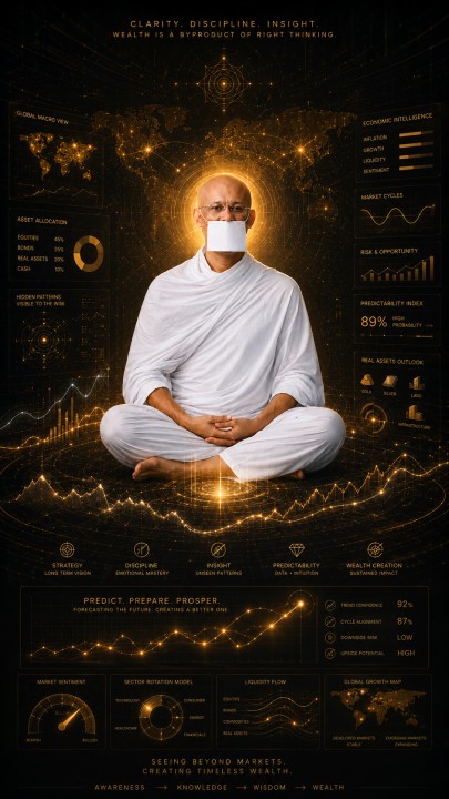 Jain Muni Adarsh wealth pattern knowledge and economic predictability mentor